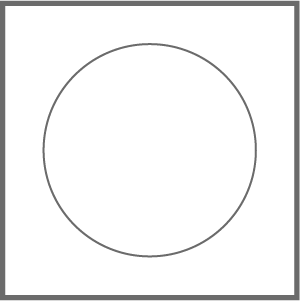 日の丸構図